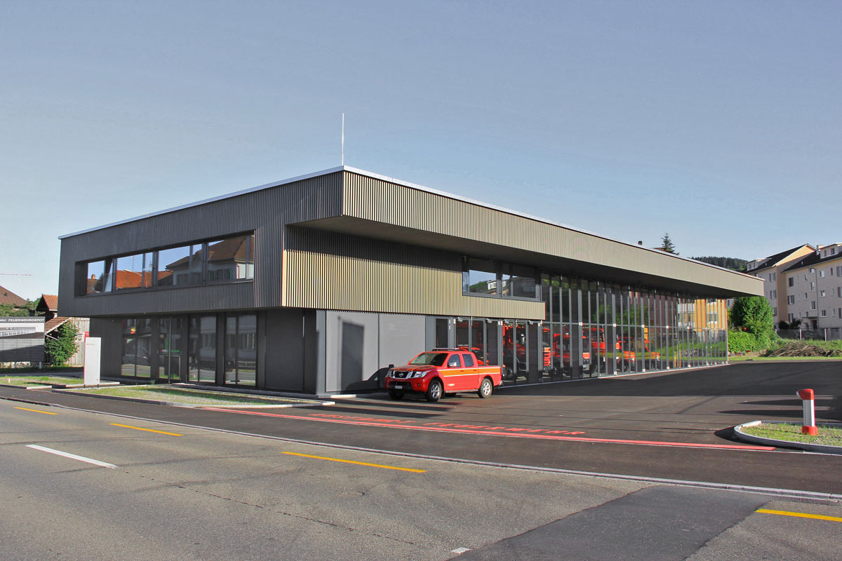 Feuerwehrdepot in Flawil